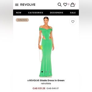 Retrofete Giada dress sz S